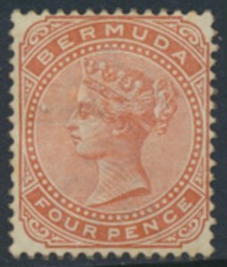 Bermuda SG 28a  SC# 24  MVLH orange brown  see details /scans