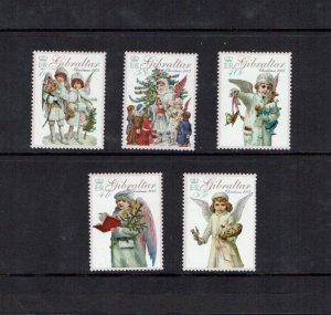 Gibraltar: 2005 Christmas, Angels,   MNH Set.