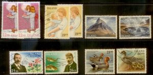 Iceland 1987  CEPT Issues Used Lot3  L282-3