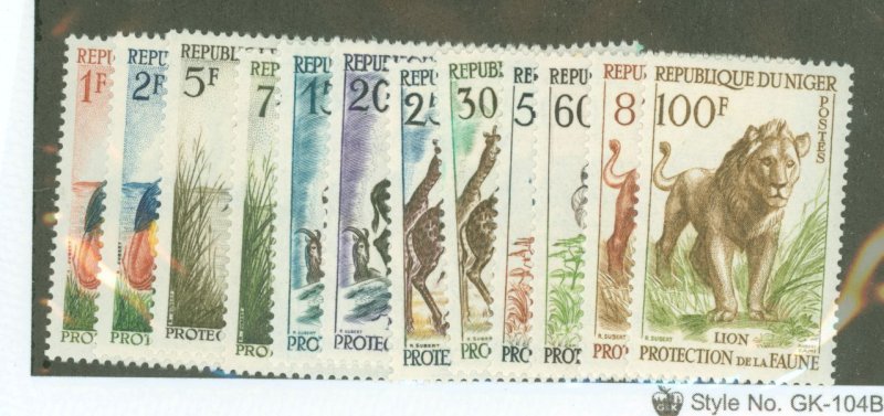 Niger #91-102 Unused Single (Complete Set)