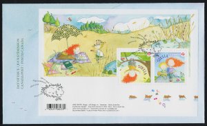 Canada 2652 on FDC Stella, Cartoon, Children's Stories, Butterfly