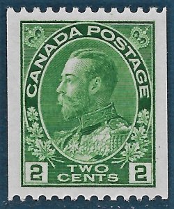 Canada #133 XF LH Jumbo Margins