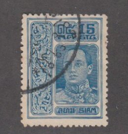 Thailand # 168,  King Vajiravudh, Used, 1/3 Cat.