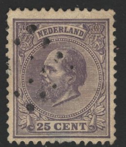 Netherlands Sc#30 Used