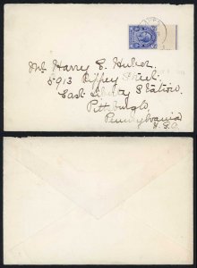 Turks and Caicos SG132 2 1/2d on Cover