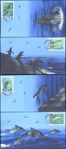 #2508-11 Sea Creatures Cover Scape FDC Set