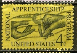 USA; 1962: Sc. # 1201. Used Cpl. Set