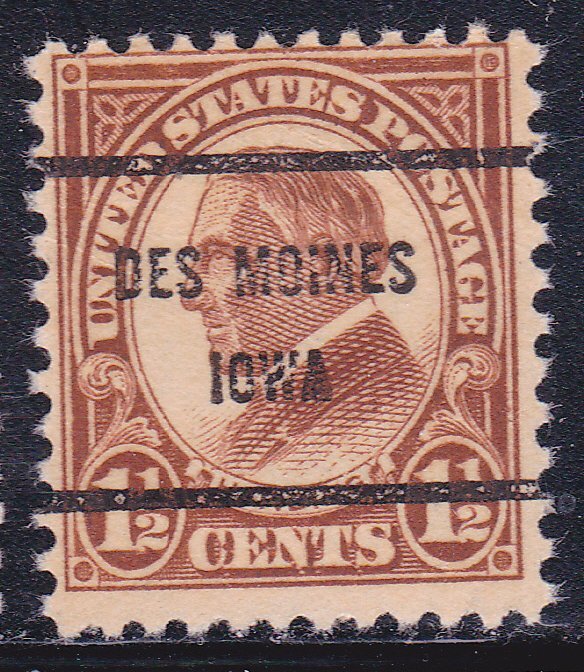 Precancel Des Moines, IA PSS 63361 Bureau Issue United States