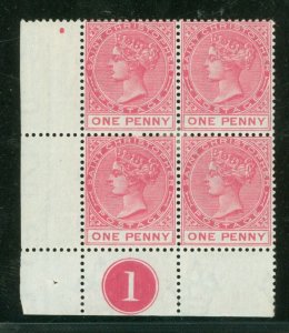 St. Christopher #9 Unused Plate Block