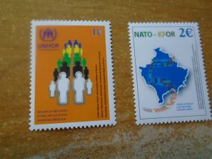 Kosovo  #  18-19   MNH