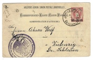 Rabbi Abraham Bar Cohn Jerusalem Palestine 1889 Jewish Judaica postcard