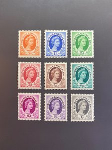 Rhodesia & Nyasaland 141-143,144-149 F-VF MH. Scott $ 8.25