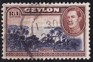 CEYLON SRI LANKA [1938] MiNr 0240 X ( O/used )