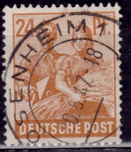 Germany, 1947, Working Men, 24pf, sc#565, used