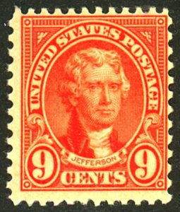U.S. #641 MINT OG NH
