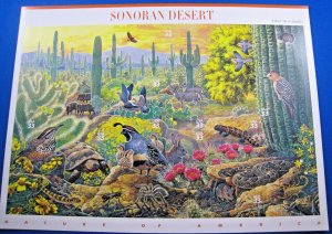 UNITED STATES - 1999  - SCOTT #3293  -  SONORAN DESERT -  MNH   (jpu48)