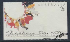 Australia  SG 1158   SC#1095  with First Day Cancel -  Crafts  Necklace 