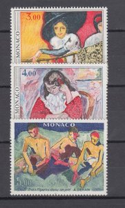 J44026 JL Stamps 1980 monaco hv,s of set #1443-5 art