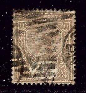 Ceylon 138 Used 1886 issue