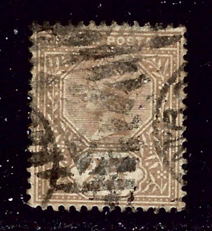 Ceylon 138 Used 1886 issue