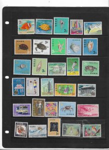 RYUKYU ISLANDS COLLECTION MINT/USED