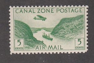 Canal Zone # C7, Gaillard Cut, Mint NH