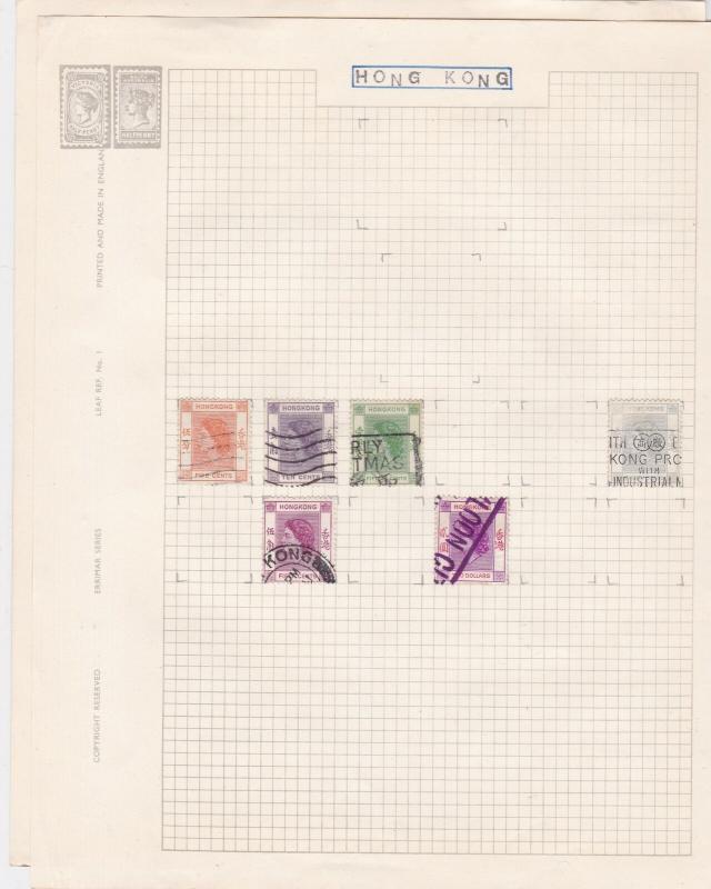 hong kong stamps ref r 9192