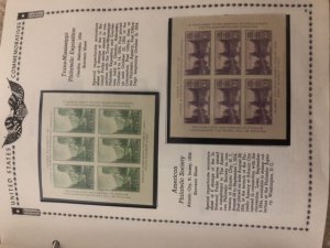 The All American Stamp Album Mint Stamps Very Nice Starts At 1933 Almost Full