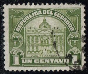 Ecuador #RA10 Post Office; Used (0.25)