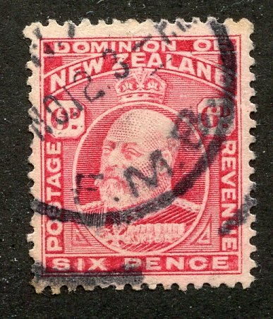 New Zealand, Scott #137a, Used