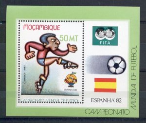 Mozambique - 1982 - Mi. Sheet 13 (Soccer) - MNH - K4382