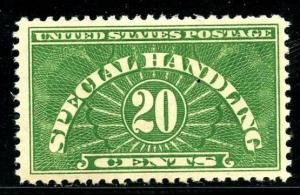 U.S. Scott QE3 20-Cent Special Handling VF Unused