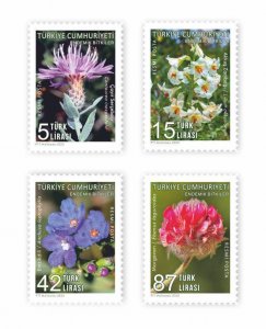 TURKEY/2023 - Endemic Plants (Flower), MNH