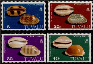 Tuvalu #146-149 Shells Issue Set of 4 MNH