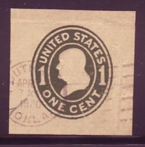 US-  Scott # W405 - FVF