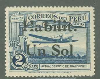 Peru C44 Mint VF LH