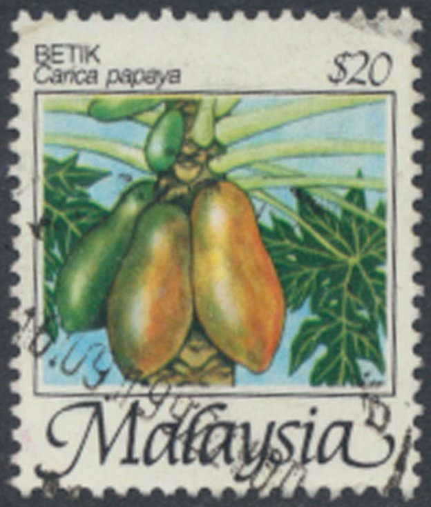 Malaysia    SC# 336   Used  Fruit  see details & scans
