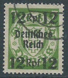 Danzig, Sc #242, 12pf on 7pf, Used