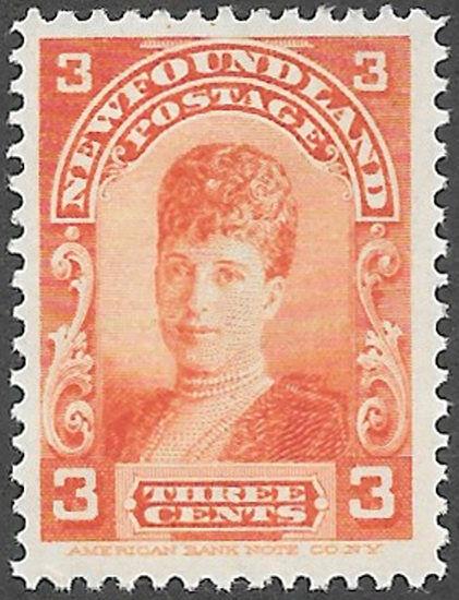 Newfoundland Scott Number 83 VF H