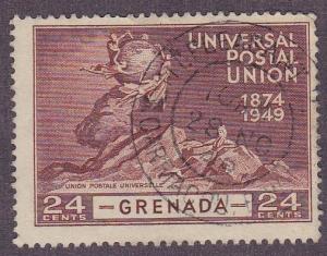 Grenada # 150, UPU, Used