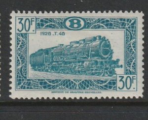 1949 Belgium - Sc Q322 - MH VF - 1 single - Locomotives