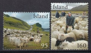 Iceland 2009 Farm Animals, Sheep 2 MNH stamps
