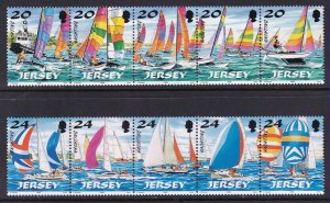 Jersey 844-853a MNH VF
