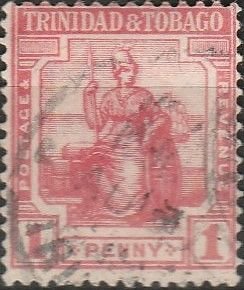 Trinidad & Tobago, #2 Used,  From 1913