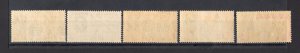 1938-53 ASCENSION, SG 38/47, 14 Values - George VI and Views - MH*