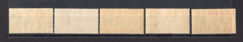 1938-53 ASCENSION, SG 38/47, 14 Values - George VI and Views - MH*