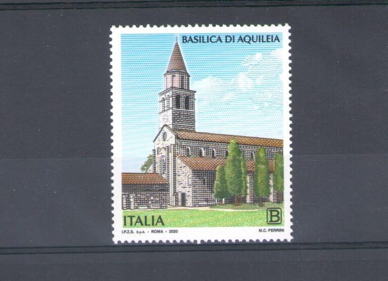 2020 Italy - Basilica of Aquileia - Joint Issue with Vatican - MNH **