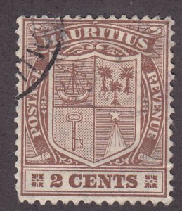 Mauritius 162 Coat of Arms 1921