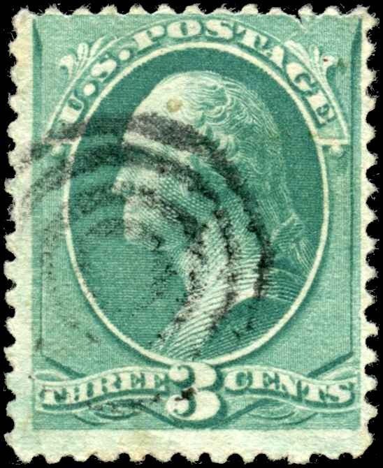 U. S. Scott #158 - Used - Graded Fair (NA01-0025-02-01)