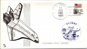 Nov 11 1982 - Columbia STS 5 Launch - AFP Service - F36563